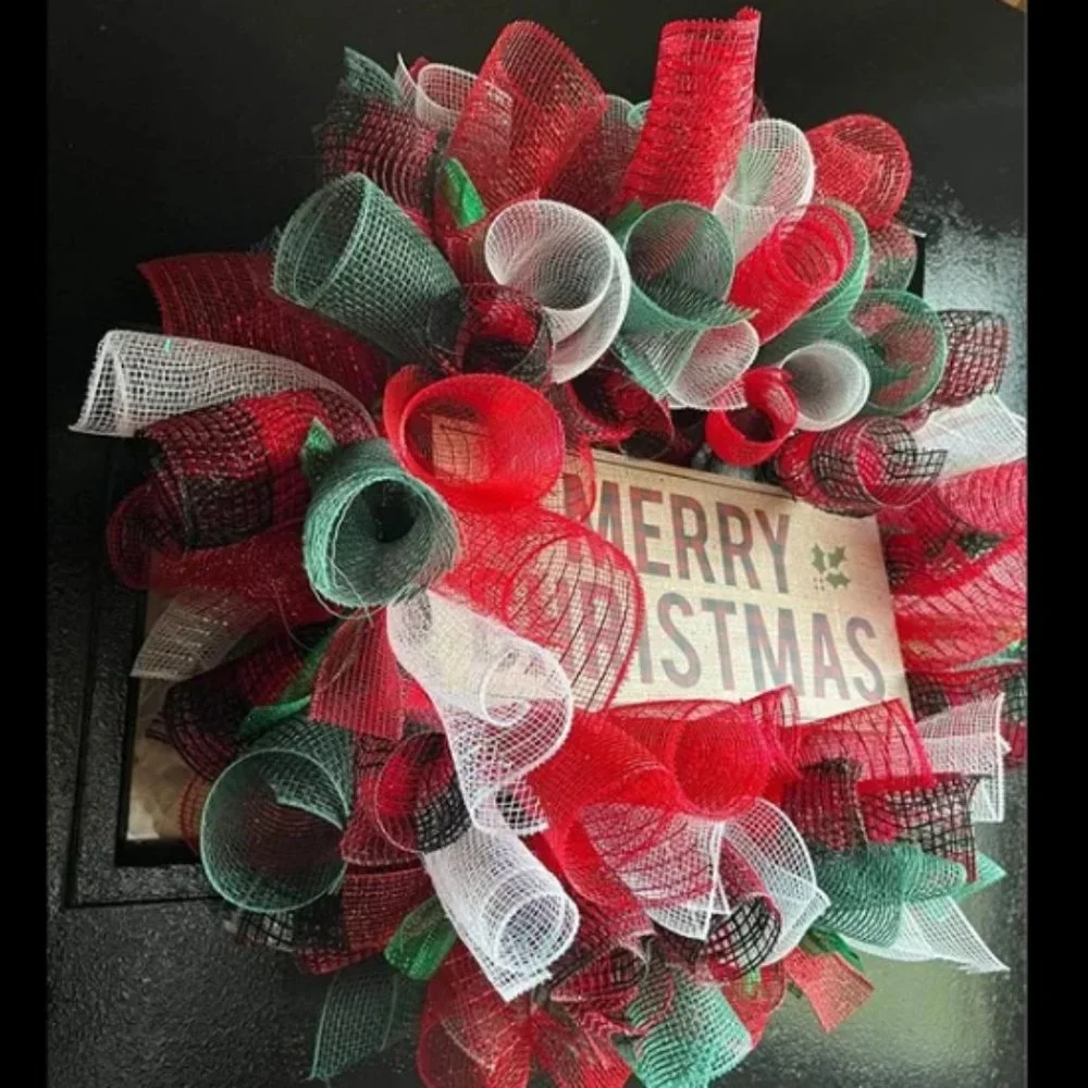 Handmade Christmas or Holiday Wreath!